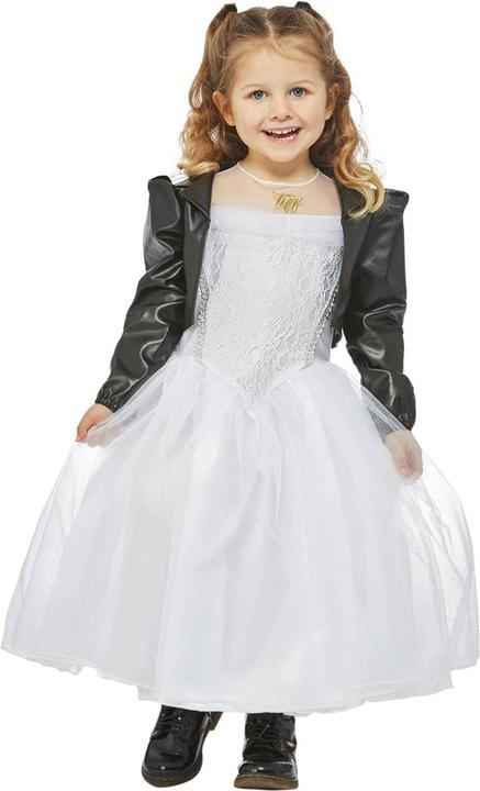 Actual product image Bride of Chucky Girls Tiffany Costume (110, 116)