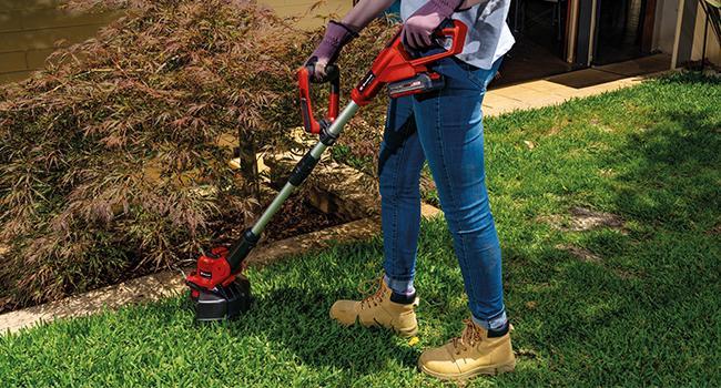 Actual product image Einhell GE-CT 18/28 Li Power X-Change (Trim line)