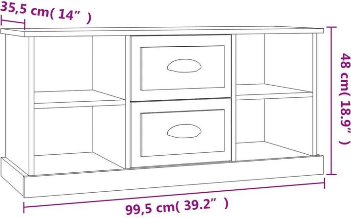 Produktbild VidaXL Henry (99.5 x 35.5 x 48 cm)