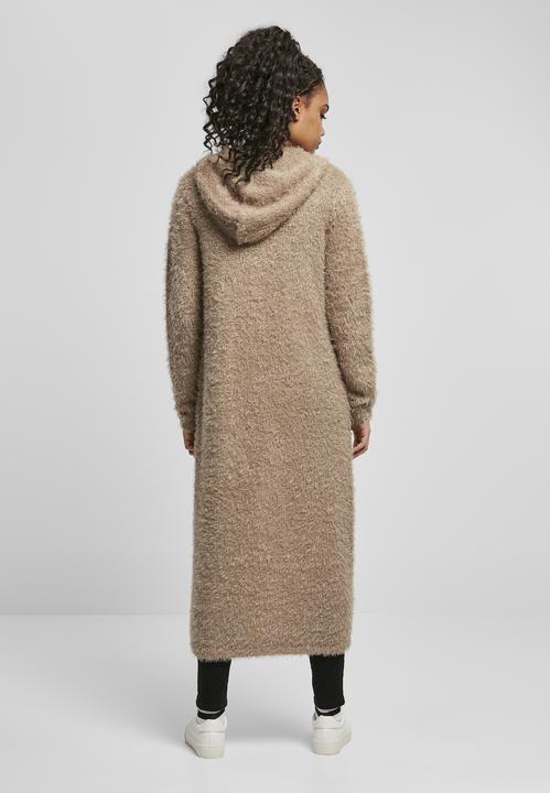 Actual product image Urban Classics Ladies Hooded Feather Cardigan (M)