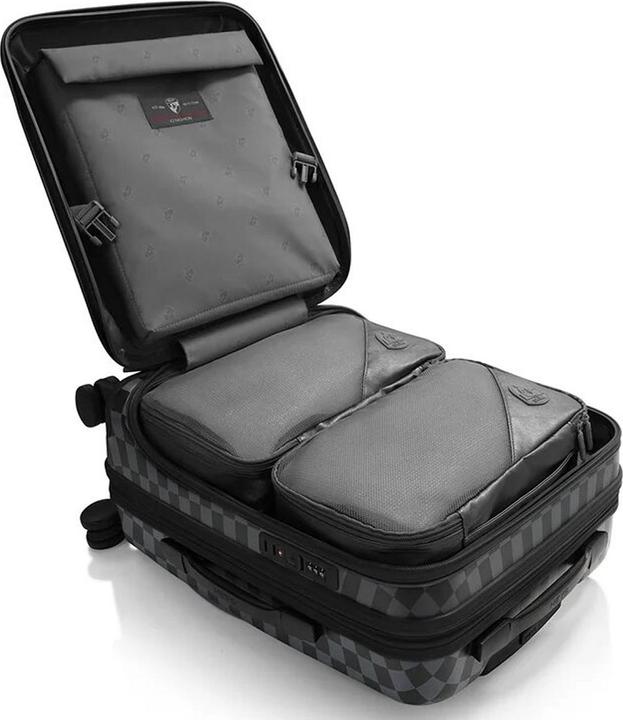Immagine prodotto Heys EZ Fashion - Carrello portabagagli a mano a scacchiera (51 l, Bagaglio a mano (fino a 50 litri))