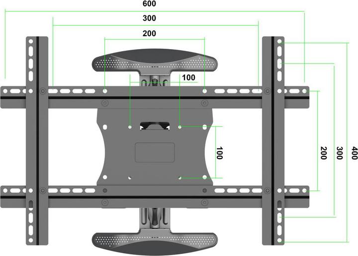 Produktbild Multibrackets Vesa Adapter für 40 "-63 ", Tragkraft 45 kg (Wand, 63", 45 kg)