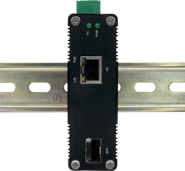 Produktbild Exsys Industrial PoE+ Media Konverter 60W (Media Konverter)