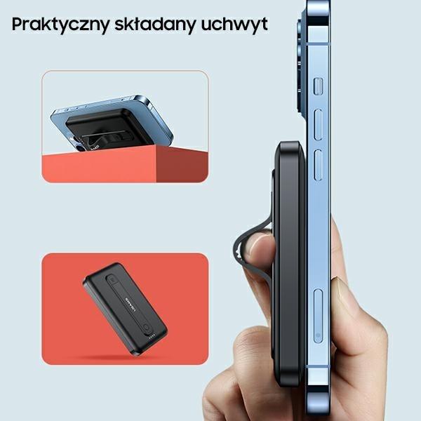 Immagine prodotto Usams Banca di potenza con ricarica veloce senza fili magnetica (10000 mAh, 22.50 W, 15 Wh)