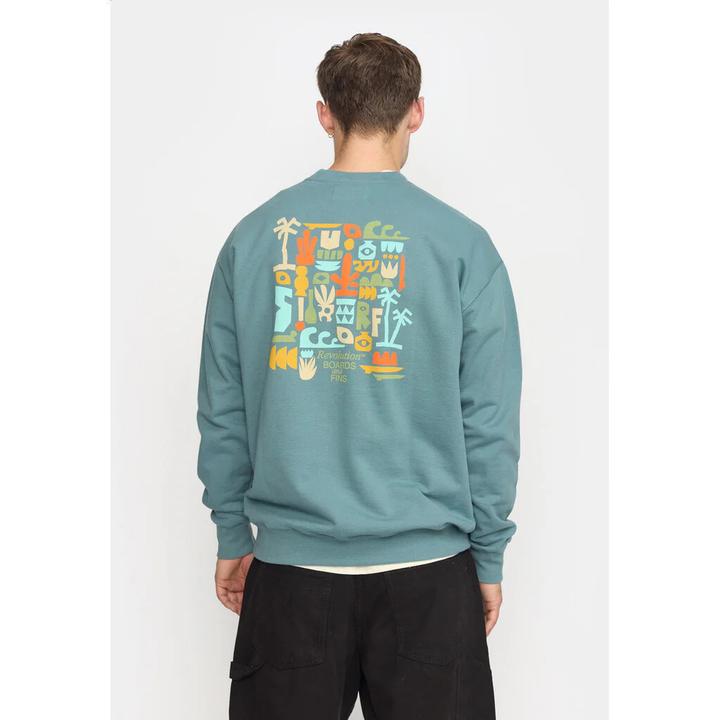Actual product image Revolution Printed Crewneck Boards & Fins (S)
