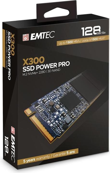 Actual product image Emtec Power Pro X300 (128 GB, M.2 2280)