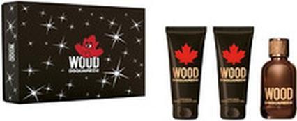 Dsquared2 Dsquared² Wood pour Homme Christmas 2024 Eau de Toilette / Bath Shower Gel / After Shave Balm (Eau de Toilette, 100 ml)