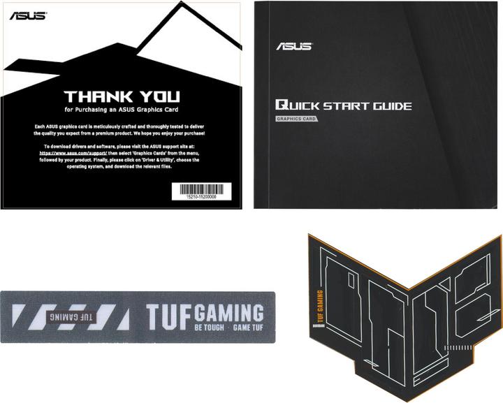 Image du produit ASUS TUF Gaming Radeon RX 9060 XT OC (16 Go)
