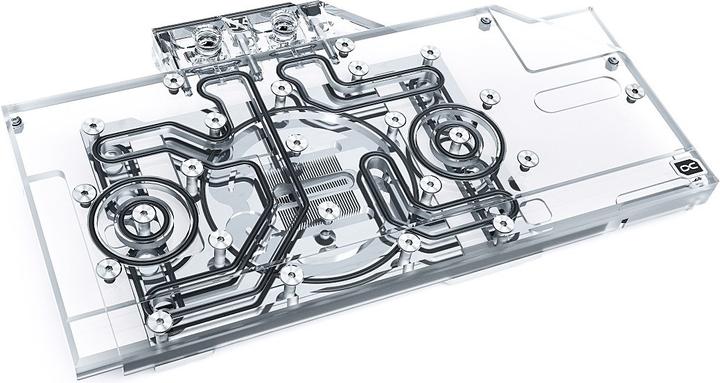 Immagine prodotto Alphacool Ice Block Aurora GPX-A Radeon RX 6800XT/6900XT Nitro+ con piastra posteriore - Acrilico + Nickel