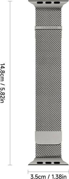 Image du produit Dux Ducis Pro Bracelet (44 mm, 45 mm, 42 mm, 49 mm, Acier inoxydable)