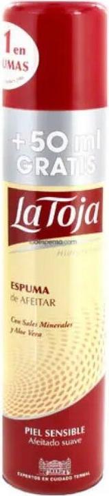 Produktbild La Toja Rasierschaum für empfindliche Haut Spray 250+50ml Unisex (300 ml)