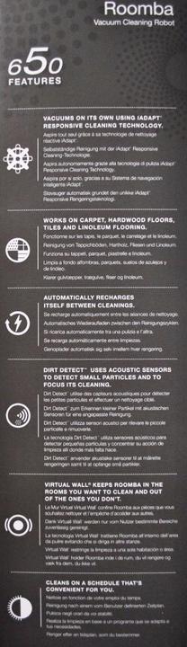 Produktbild iRobot Roomba 650