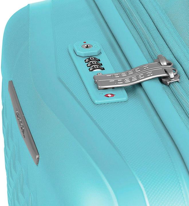 Actual product image Gabol Queens 4-wheel suitcase set 3-piece with stretch fold (223 l, XL (from 140l))