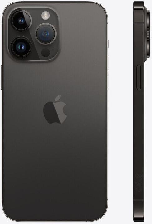 Actual product image Re!commerce iPhone 14 Pro Max (128 GB, Space Black, Black, 6.70", 48 Mpx, SIM + eSIM, A / Like new)