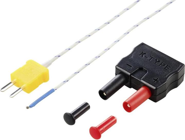 Actual product image Voltcraft Temperature adapter -40 to 250 °C Sensor type K
