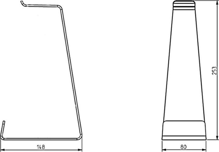 Produktbild Multibrackets Headset Holder