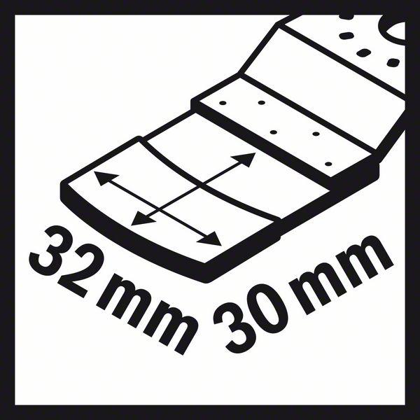 Produktbild Bosch Professional Zubehör Carbide-RIFF Tauchsägeblatt AIZ 32 RT5, 30 x 32 mm