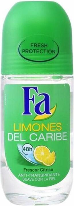 Image du produit Fa LIMONES DEL CARIBE déodorant à bille 50 ml (Roll-on, 50 ml)
