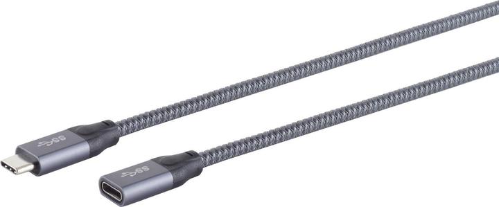Produktbild Shiverpeaks S/CONN maximum connectivity USB C-C Kabel--USB-C® Verlängerungskabel, 3.2 Gen 2, Pro, 0,5m (0.50 m, USB 3.2 Gen 2x2)