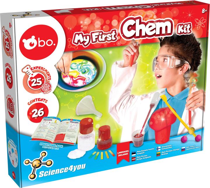 Actual product image Science4you My first set of chemistry