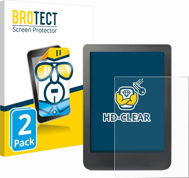 Produktbild BROTECT Schutzfolie Displayschutz Klar (Clara HD (6"))