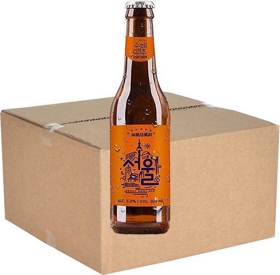 Actual product image Sevenbrau SEOUL Soul Ale (24 x 33 cl)