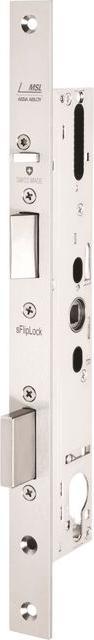 Actual product image MSL Panic mortise locks sFlipLock 14544PE-SV-TF (Mortise lock)