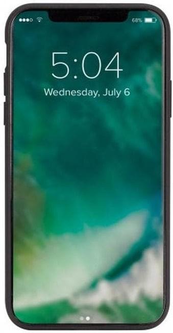 Actual product image Xqisit Card Case dark blue (Apple iPhone XS)