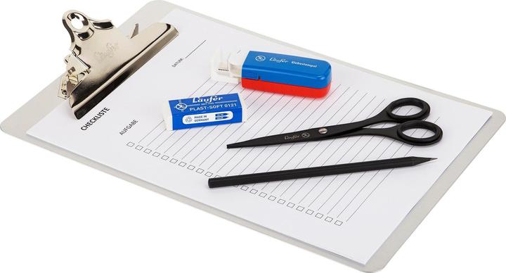 Immagine prodotto Saunders Appunti, alluminio, con foro per appendere, argento (5 x 22,5 x 33,5 cm)