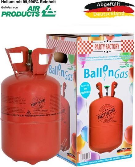 Actual product image Amscan helium