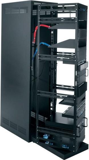 Actual product image Middle Atlantic Roll Out Rotating System in Steel Host Enclosure 44 space