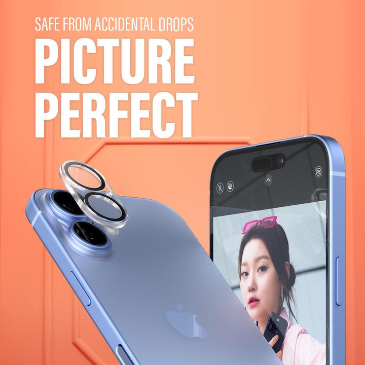 Actual product image PanzerGlass PicturePerfect Kameraschutz (1 Piece, Apple iPhone 16)