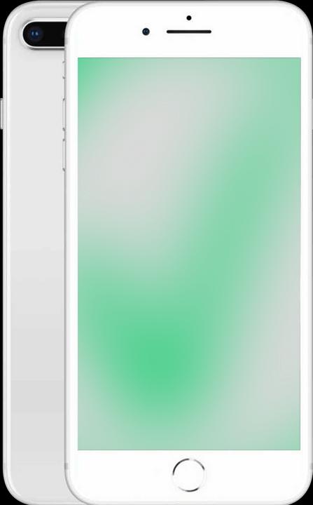 Actual product image Revendo iPhone 8 Plus (64 GB, Silver, 5.50", 12 Mpx, Single SIM, A / Like new)