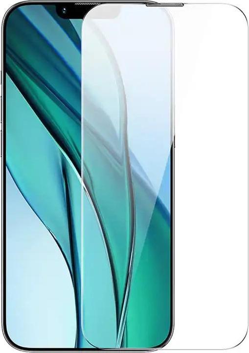 Actual product image Baseus Tempered Glass Corning for iPhone 13/13 Pro/14 with built-in dust filter (1 Piece, Apple iPhone 13)