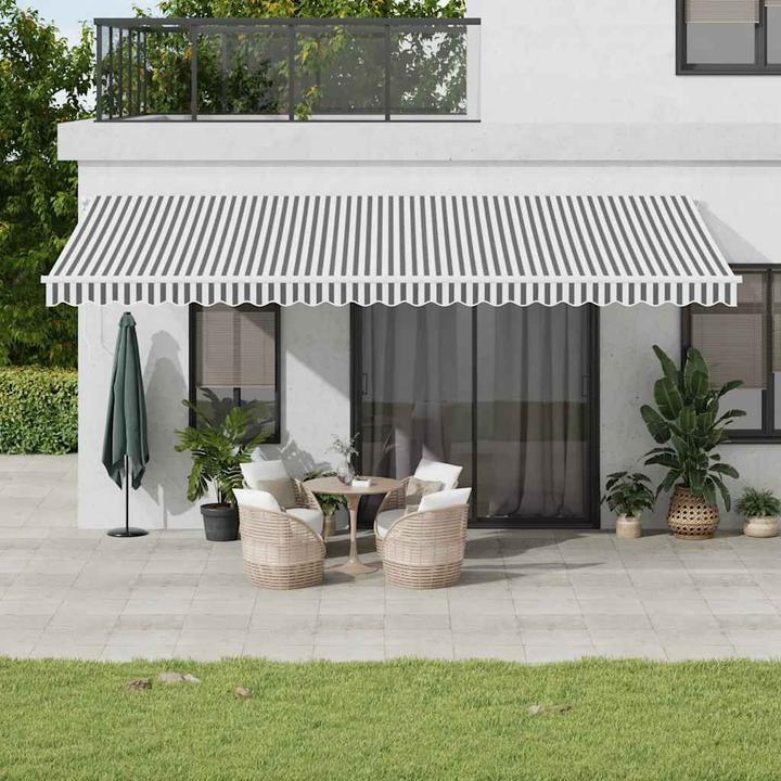 Produktbild VidaXL Markise Gelenkarmmarkise Sonnenmarkise Automatisch mit LED 600x300cm (6 m)