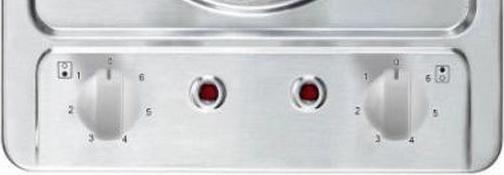 Actual product image PKM KF-GE-2F Kochfeld Autark Doppelkochplatte Doppelkochfeld Edelstahl