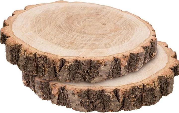 Dekomat Holzscheiben 25 x 3 cm