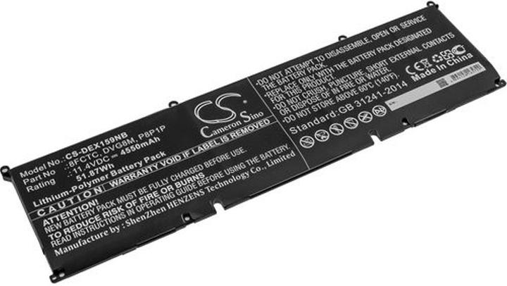 Actual product image NoName Battery for Dell XPS 15 9500 etc