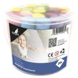 Immagine prodotto Gesso da colorare per strada 20 secchi assortiti (20 x)