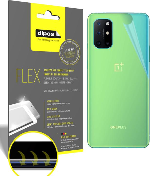Image du produit Dipos Film de Protection d’écran Full-Cover 3D (2 pièce(s), OnePlus 8T)