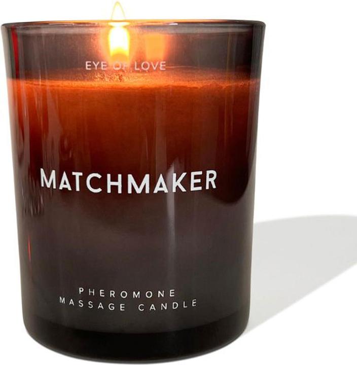 Actual product image Eye of Love Matchmaker Black Diamond Massagekerze Ziehen Sie Sie An, 150 ml (150 ml)