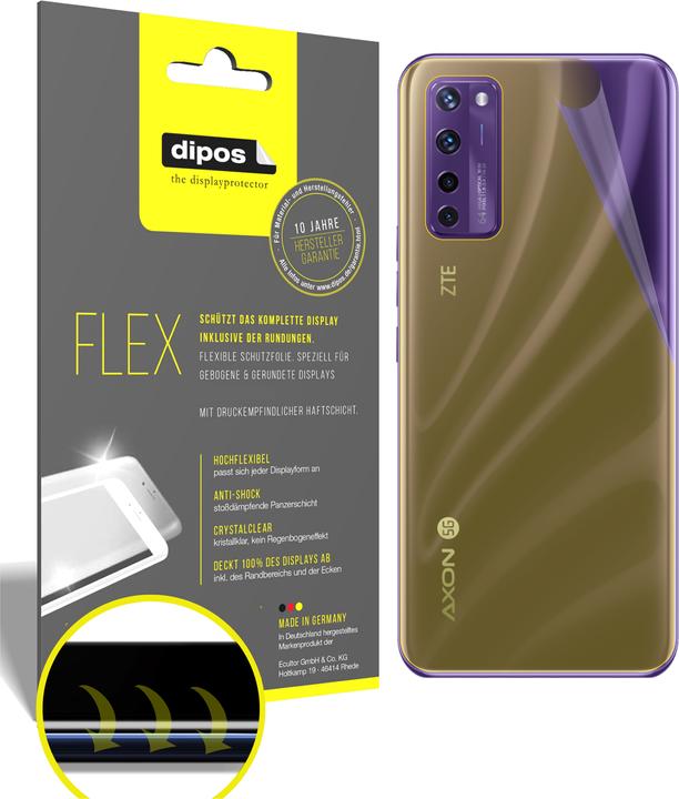 Immagine prodotto Dipos Pellicola Protettiva Full-Cover 3D (2 Pezzo/i, ZTE A20 5G)