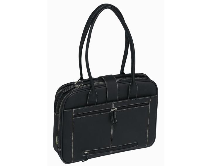 Image du produit Pierre Cardin Sacoche d'ordinateur Pierre Lady laeder sort med 2 rum 612310