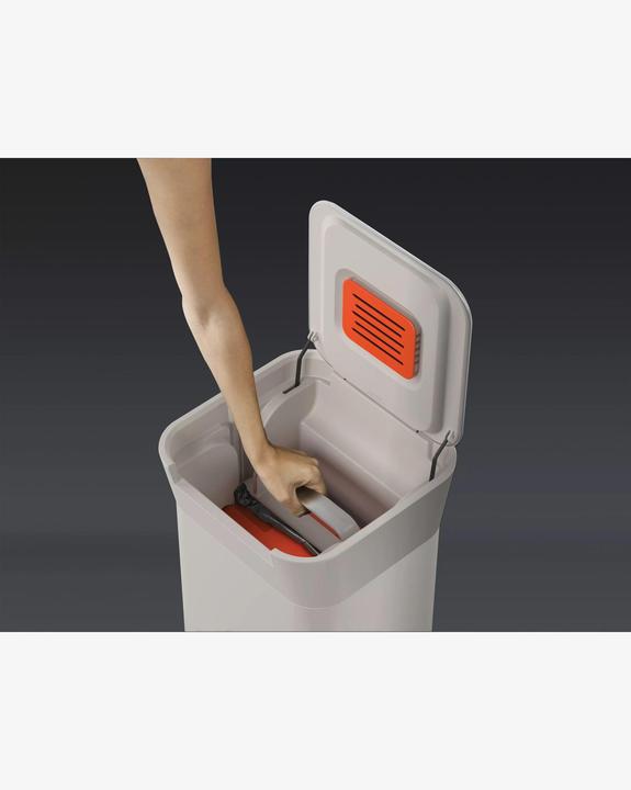 Actual product image Joseph Joseph Titan Recycling Station Stone, plastic/stainless steel, 39x33x6 (30 l)