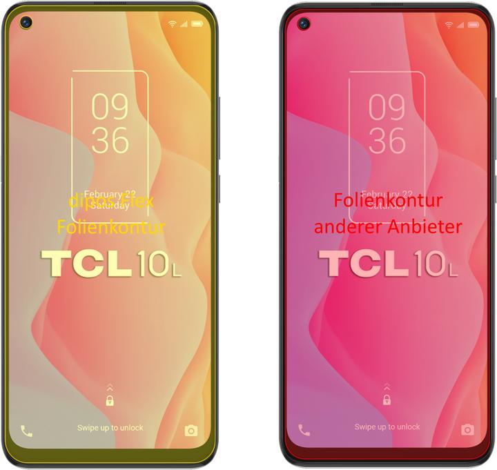 Image du produit Dipos Film de Protection d’écran Full-Cover 3D (2 pièce(s), TCL 10 5G)