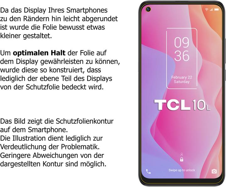 Image du produit Dipos Film de Protection d’écran Anti-reflet (5 pièce(s), Tcl 10l)