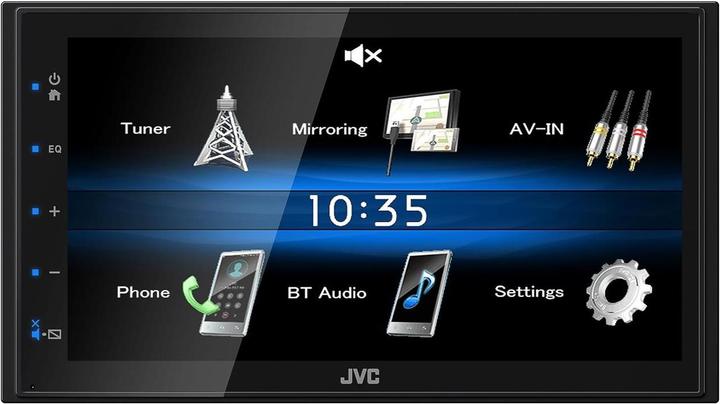 Image du produit JVC KW-M25BT Noir 200 W Bluetooth (Voiture Android)