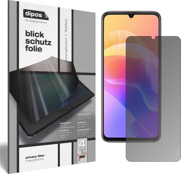 Actual product image Dipos Screen Protector 4-Way Privacy (1 Piece, Huawei Enjoy 20 5G)