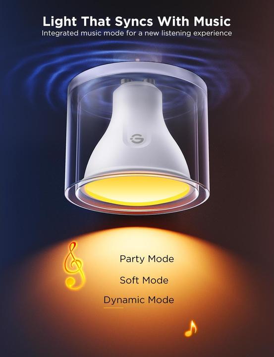 Produktbild Govee Bulb (GU10, 4.80 W, 400 lm, 2 x, F)