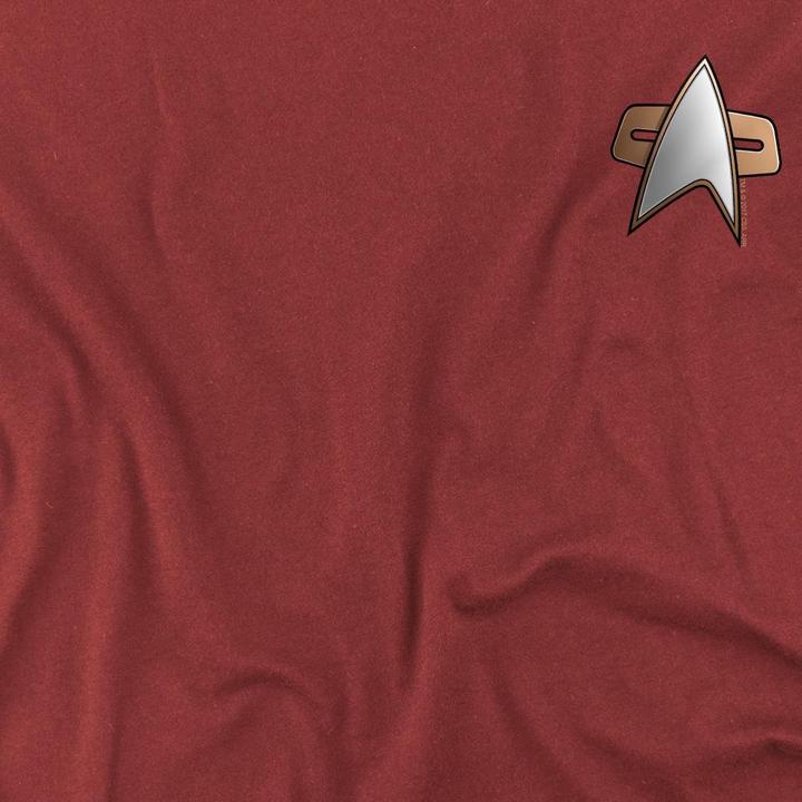 Actual product image Mens Deep Space Nine Command Emblem T-Shirt (L)